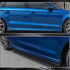 Audi A3 2012–2020 Sānu sliekšņi V2 (S-Line Sedan, karbon) foto 3