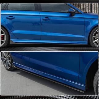 Sānu sliekšņi V2 (S-Line Sedan, karbon) Audi A3 2012–2020 foto 3