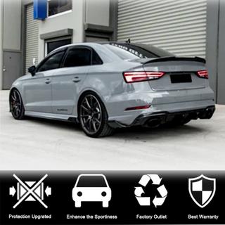 Sānu sliekšņi V1 (S-Line Sedan, oglekļa šķiedra) Audi A3 2012–2020 foto 4
