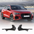 Audi A3 2020– Priekšējā bampera lūpas uzlikas (S-Line Sedan 2020-2023, karbons) foto 1