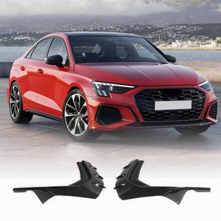 Priekšējā bampera lūpas uzlikas (S-Line Sedan 2020-2023, karbons) foto 1