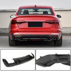 Audi A4 B10 2024– Aizmugurējā bufera difuzors V1 (S-Line, oglekļa šķiedra) foto 1