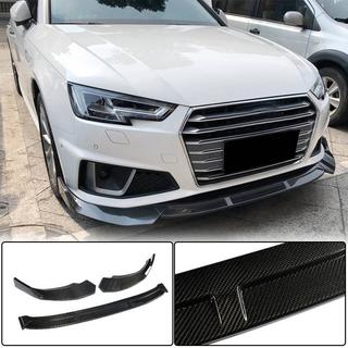 Priekšējā bufera lūpa Lip V1 (S-Line Sedan 2015-2019, oglekļa šķiedra) foto 1