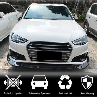 Priekšējā bufera lūpa Lip V1 (S-Line Sedan 2015-2019, oglekļa šķiedra) foto 2