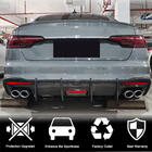 Audi A4 B10 2024– Aizmugurējā bampera difuzors V3 (S-Line, oglekļa šķiedra) foto 2
