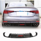 Audi A4 B9 2015–2024 Aizmugurējā bampera difuzors V1 (S-Line Sedan 2015-2019, karbons) foto 1
