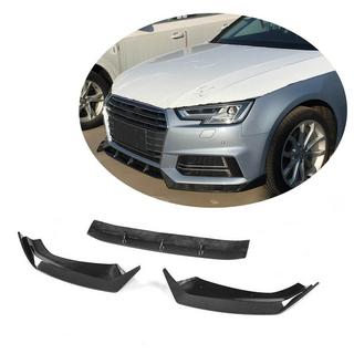 Priekšējā bufera lūpa Lip V5 (S-Line Sedan 2015-2019, karbons) foto 1