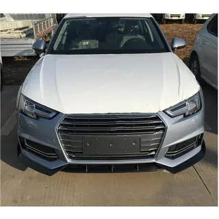 Priekšējā bufera lūpa Lip V5 (S-Line Sedan 2015-2019, karbons) foto 4