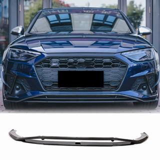 Priekšējā bampera uzlika Lip V2 (S-Line Sedan 2019-2024, oglekļa šķiedra) foto 1