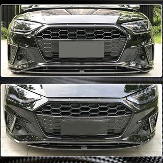 Priekšējā bampera uzlika Lip V2 (S-Line Sedan 2019-2024, oglekļa šķiedra) foto 4