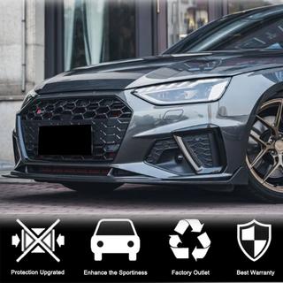 Priekšējā bampera lip uzlika Lip V1 (S-Line Sedan 2019-2024, oglekļa šķiedra) foto 3