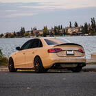 Audi A4 B8 2007–2015 Spoileris (S4 2013-2016, oglekļa šķiedra) foto 5