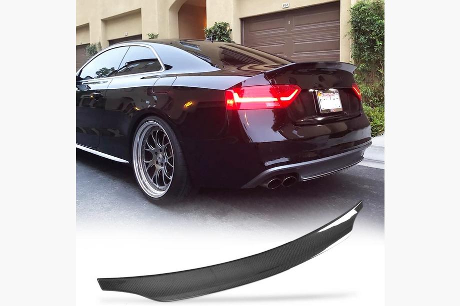 Audi A4 B8 2007–2015 Spoileris (S4 2013-2016, oglekļa šķiedra) Image