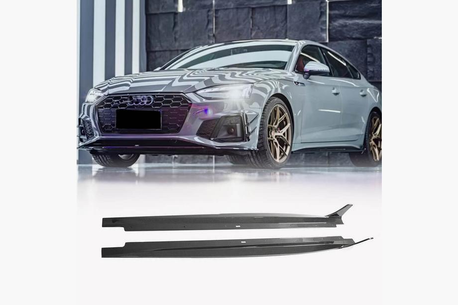 Audi A5 2016–2025 Sānu sliekšņi 2021-2025 V2 (Sportback, oglekļa šķiedra) Image
