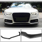 Audi A5 2007–2015 Priekšējā bampera lūpa Lip V1 (S-Line 2012-2015, oglekļa šķiedra) foto 1