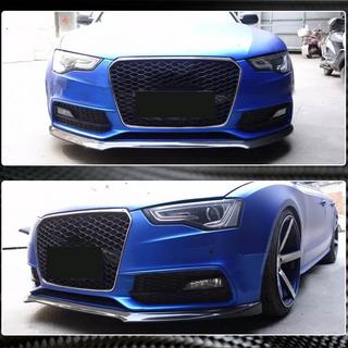 Priekšējā bampera lūpa Lip V1 (S-Line 2012-2015, oglekļa šķiedra) Audi A5 2007–2015 foto 4