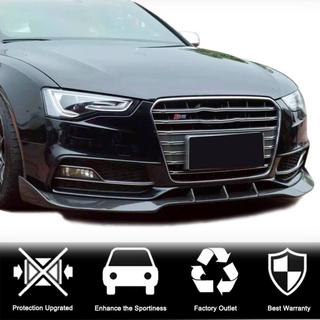 Priekšējā bufera lūpa Lip V3 (S-Line 2012-2015, karbons) Audi A5 2007–2015 foto 2