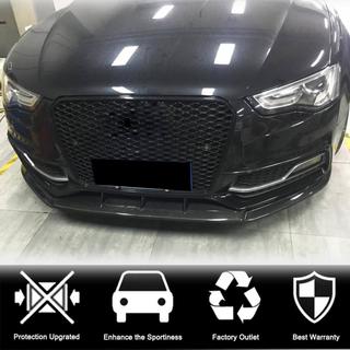 Priekšējā bufera lūpa Lip V4 (S-Line 2012-2015, karbons) Audi A5 2007–2015 foto 2