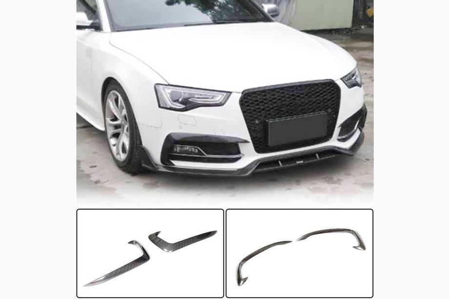 Audi A5 2007–2015 Miglas lukturu uzlikas (S-Line 2012-2015, karbons) Image
