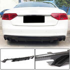 Audi A5 2007–2015 Aizmugurējā bampera difuzors V2 (S-Line 2012-2015, oglekļa šķiedra) foto 1
