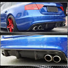 Audi A5 2007–2015 Aizmugurējā bufera difuzors V1 (S-Line 2012-2015, karbons) foto 4