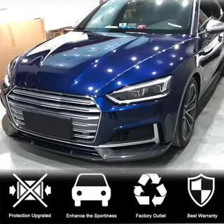 Priekšējā bampera lūpa (S-Line coupe/cabriolet 2016-2020, oglekļa šķiedra) foto 4