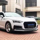 Audi A5 2016–2025 Priekšējā bampera lūpa Lip V2 (S-Line 2021-2025, oglekļa šķiedra) foto 4