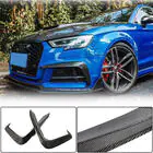 Audi A5 2016–2025 Priekšējā bufera lūpas uzlikas Flap V1 (S-Line 2016-2020, karbons) foto 2
