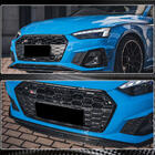 Audi A5 2016–2025 Priekšējā bampera lūpas spoilers Lip V1 (S-Line 2021-2025, oglekļa šķiedra) foto 5