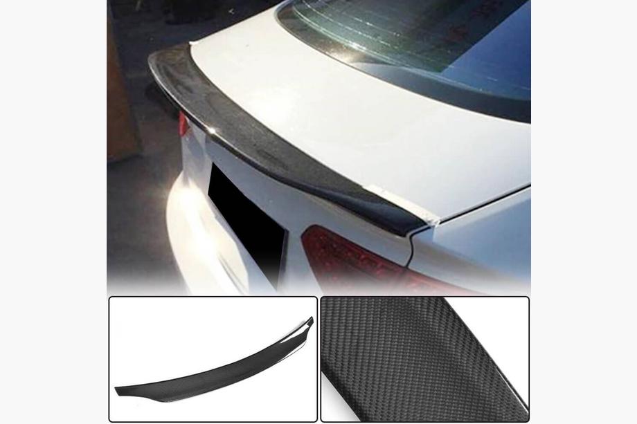 Audi A5 2007–2015 Spoileris V1 (Coupe, oglekļa šķiedra) Image