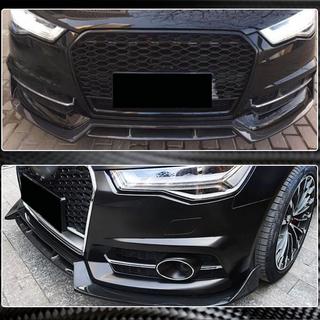 Priekšējā bampera lūpa Lip Carbon V1 (S-Line 2014-2018) foto 3