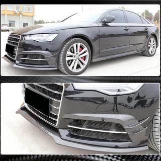 Priekšējā bampera lūpa Carbon V3 (S-Line 2014-2018) foto 3