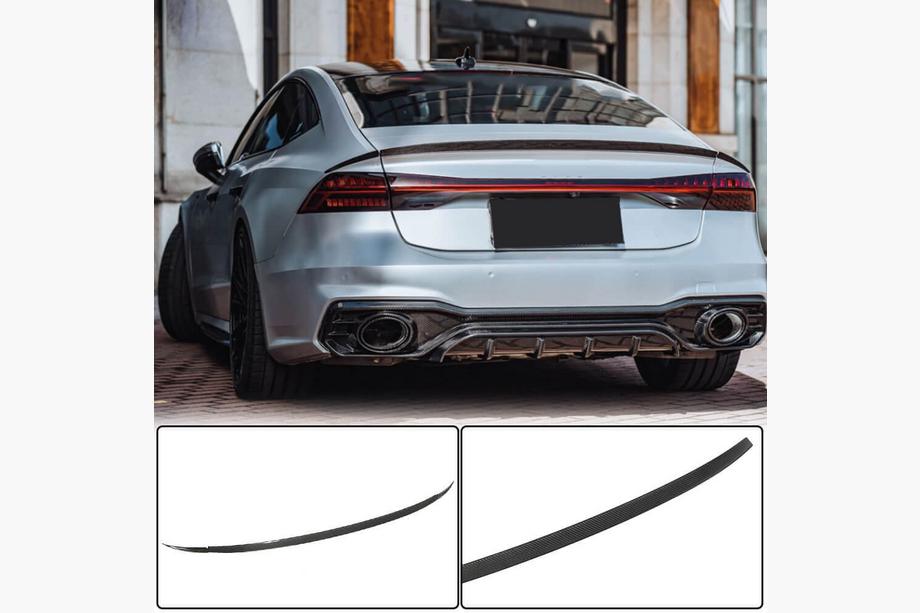 Audi A7 2018– Spoileris V1 (ogleklis) Foto 1