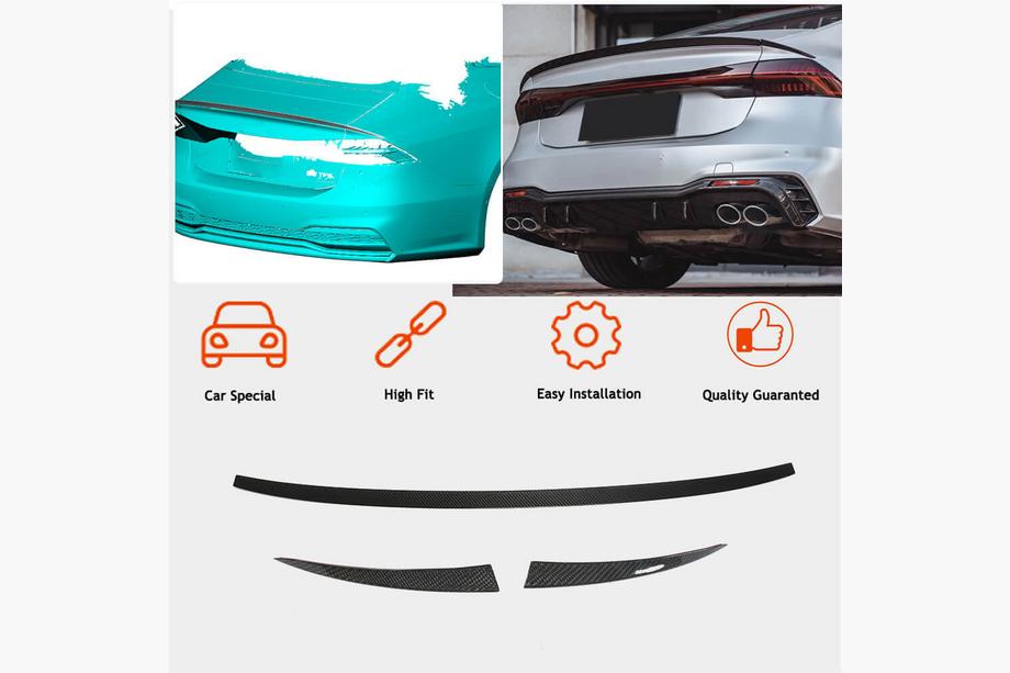Audi A7 2018– Spoileris V1 (ogleklis) Foto 2