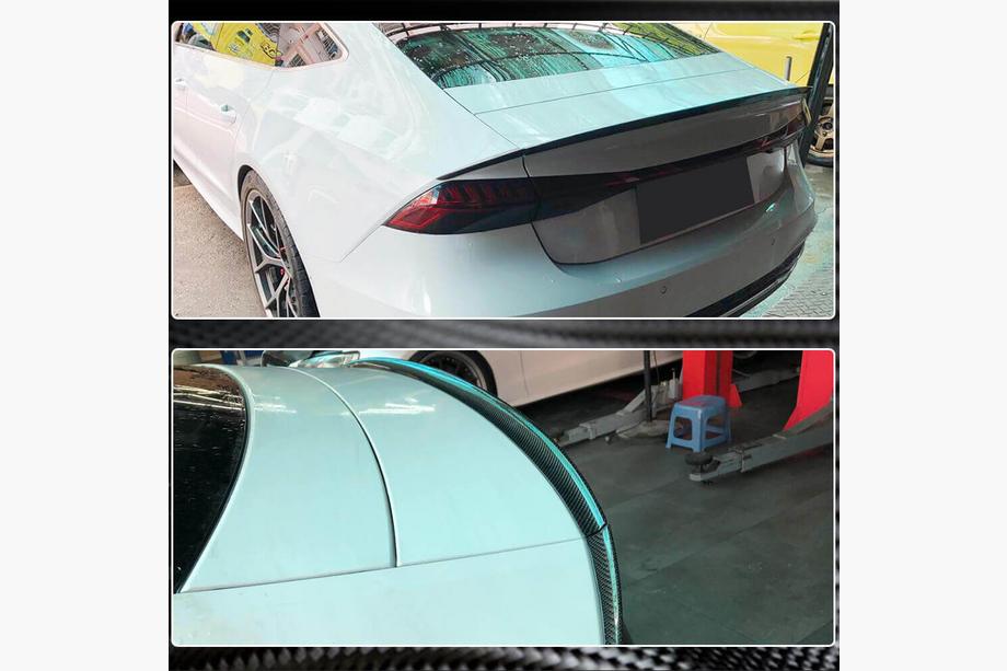 Audi A7 2018– Spoileris V1 (ogleklis) Foto 5