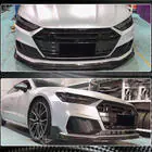 Audi A7 2018– Priekšējā bampera lūpa Lip (S-Line 2018-2022, oglekļa šķiedra) foto 3