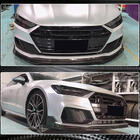 Audi A7 2018– Priekšējā bampera lūpa (S-Line 2018-2022, ABS) foto 3
