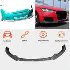 Audi TT 2014–2023 Priekšējā bufera lūpas spoileris Lip V2 (Base, 2014-2019, Carbon) foto 2