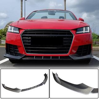 Priekšējā bufera lūpas spoileris Lip V2 (Base, 2014-2019, Carbon) Audi TT 2014–2023 foto 1