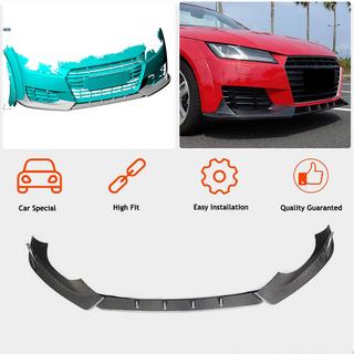 Priekšējā bufera lūpas spoileris Lip V2 (Base, 2014-2019, Carbon) Audi TT 2014–2023 foto 2