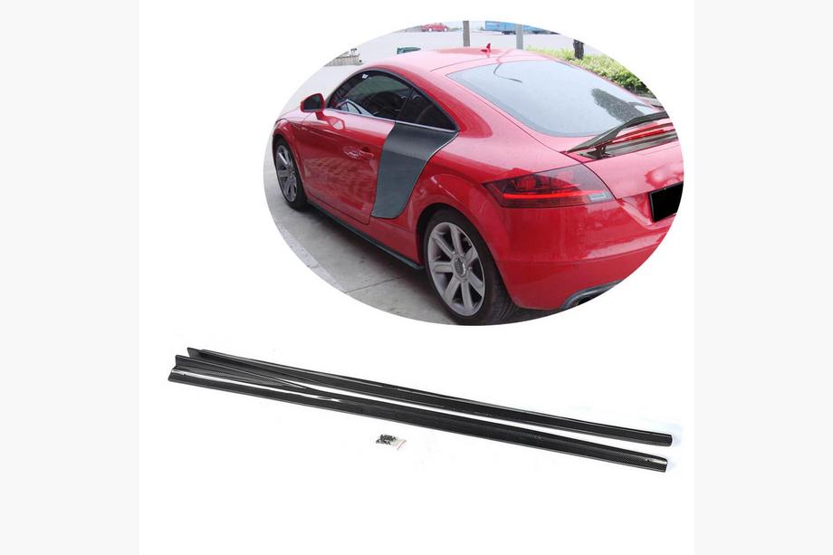 Audi TT 2006–2014 Sānu sliekšņi V1 (Oglekļa šķiedra) Image