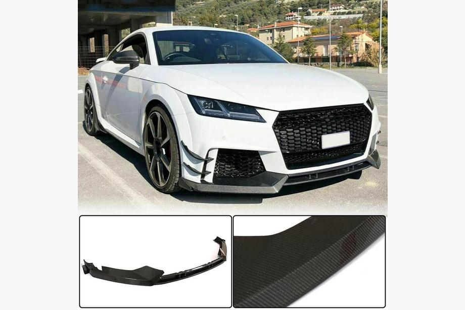 Audi TT 2014–2023 Priekšējā bampera lūpas spoilers Lip (RS, 2016-2019, oglekļa šķiedra) Image