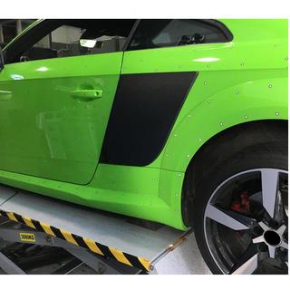 Aizmugurējo spārnu uzlikas (2015-2019, oglekļa šķiedra) Audi TT 2014–2023 foto 2