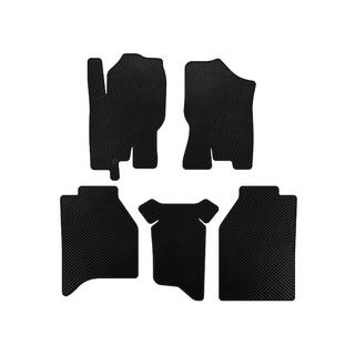 EVA paklāji (bez kastēm, melni) Nissan Navara 2006–2015