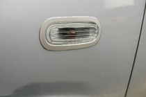 Seat Ibiza 2002–2009 Pagrieziena rādītāja apmale (2 gab., nerūsējošais tērauds) foto 1