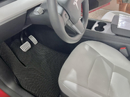 Tesla Model Y 2020– EVA salona paklājiņi (2020-2024, Melni) foto 1