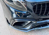 Mercedes S-class C217 Coupe 2014–2020 BRB oglekļa šķiedras uzliku komplekts foto 2