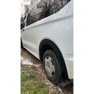 Platie spārnu arku uzlikas (4 gab., melnas) foto 1