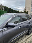 Chery Tiggo 8 2017– Logu vēja deflektori ar hromētu līsti (4 gab., Sunplex Steinless) foto 1