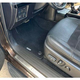 Premium tekstila paklāji (melni) 7-vietīgs, 2009-2013 Toyota Land Cruiser Prado 150 2009–2023 foto 1